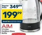 Pick n Pay Hypermarket Aim - cordless glass kettle offer