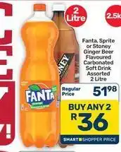 Pick n Pay Hypermarket Fanta - flavoured carbonated soft drink offer