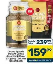 Pick n Pay Hypermarket Douwe egberts - instant coffee pure gold offer