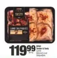 Spar Spar - lamb skilpadjies offer