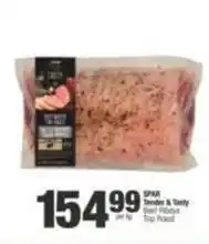 Spar Spar - beef ribeye top roast offer