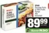 Spar Spar - sausage rolls or mini puffs offer