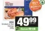 Spar Spar - smoked or red viennas offer