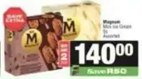 Spar Magnum - mini ice cream offer