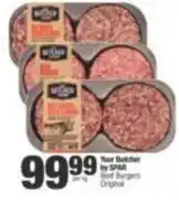 Spar Beef burgers offer