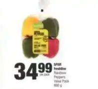 Spar Spar - rainbow peppers value pack offer