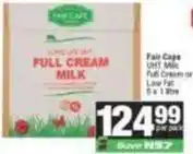 Spar Fair cape - full cream milk offer