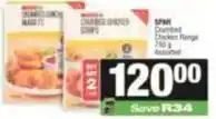Spar Spar - crumbed chicken range offer