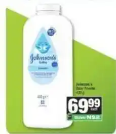 Spar Johnson's - baby powder offer