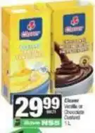 Spar Clover - vanilla or chocolate custard offer
