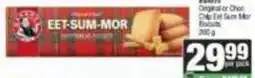 Spar Eet-sum-mor biscuits offer