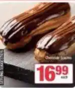 Spar Chocolate eclairs offer