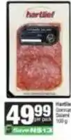 Spar Hartlief - gourmet salami offer