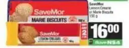 Spar Savemor - marie biscuits or lemon creams offer