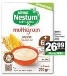 Spar Nestlé - nestum baby cereal multigrain offer