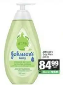 Spar Johnson's - baby wash offer