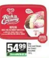 Spar Ola - rich'n creamy ice cream offer