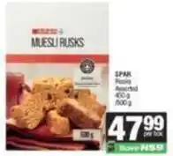 Spar Spar - muesli rusks offer