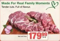 SuperSpar Bulk lamb packs offer
