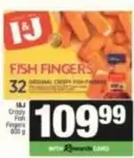 SuperSpar I&j - fish fingers offer