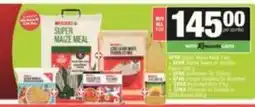 SuperSpar Spar - super maize meal combo offer