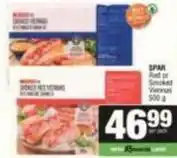SuperSpar Spar - red or smoked viennas offer