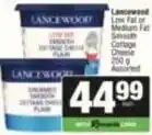 SuperSpar Lancewood - low fat or medium fat smooth cottage cheese offer