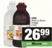 SuperSpar Spar - white or brown vinegar offer