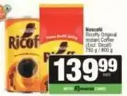 SuperSpar Ricofly original instant coffee offer