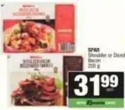 SuperSpar Spar - shoulder or diced bacon offer