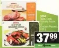 SuperSpar Spar - back, lean streaky bacon or chicken rashers offer