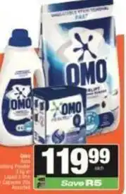 SuperSpar Omo - washing powder or liquid offer