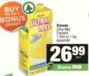SuperSpar Danone - ultra mel custard offer