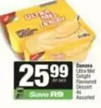 SuperSpar Danone - ultra mel delight flavoured dessert offer