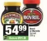 SuperSpar Bovril or marmite spread offer