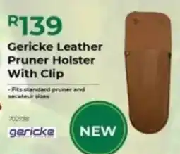 Agrimark Gericke Leather Pruner Holster With Clip offer