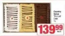 SuperSpar Trio loaf cake offer