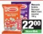 SuperSpar Messaris - bubbles flavoured maize snack offer