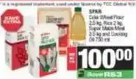 SuperSpar Spar - cake wheat flour, rice, sugar, maize meal and cooking oil offer