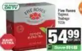 SuperSpar Five roses - tagless teabags offer