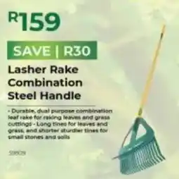 Agrimark Lasher Rake Combination Steel Handle offer
