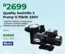 Agrimark Quality Swimflo 2 Pump 0.75kW 230V offer
