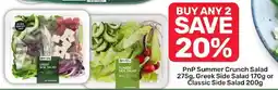 Pick n Pay Hypermarket PnP Summer Crunch Salad, Greek Side Salad or Classic Side Salad offer