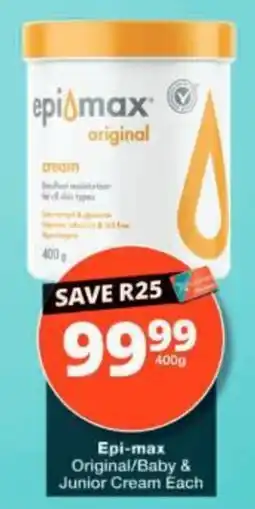 Checkers Epi-max Original Cream offer