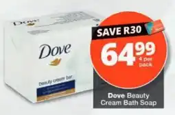 Checkers Dove Beauty Cream Bath Soap offer