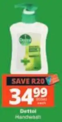 Checkers Dettol Handwash offer