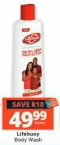 Checkers Lifebuoy Body Wash offer