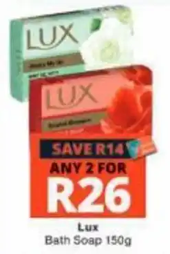 Checkers Lux Bath Soap offer