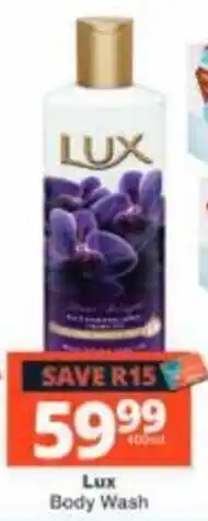 Checkers Lux Body Wash offer