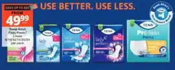 Checkers Tena Adult Pads/Pants/Liners offer